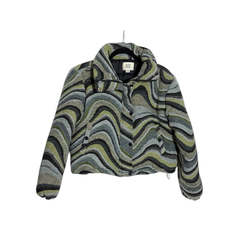 BDG Isla Wool Puffer Jacket - Picture 6 of 11